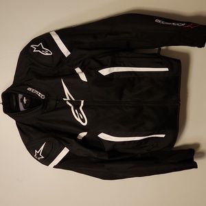Alpinestars, Large, Black motorcycle jacket